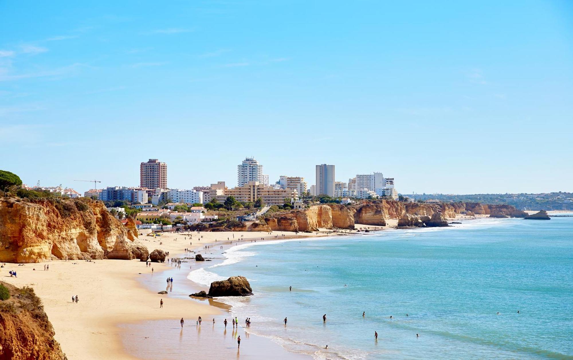 Bnb Homes Praia Da Rocha Beach Bright Apartment 50 M Away From The Ocean Portimão Zewnętrze zdjęcie