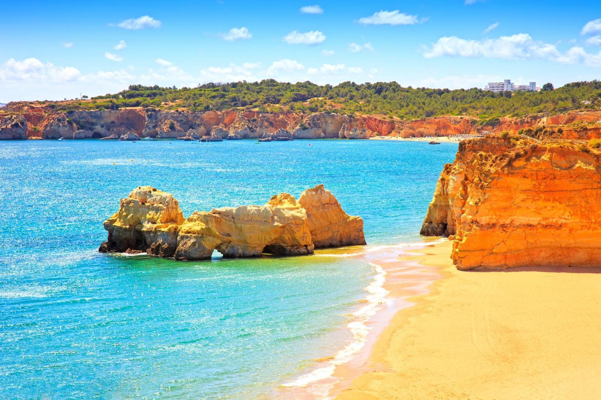 Bnb Homes Praia Da Rocha Beach Bright Apartment 50 M Away From The Ocean Portimão Zewnętrze zdjęcie
